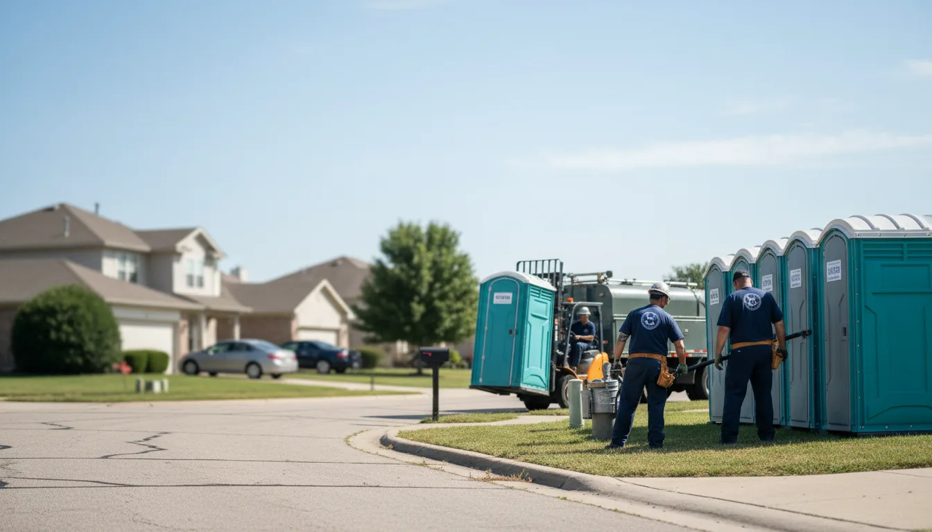 Porta Potty Rental in Wallisville, TX near me